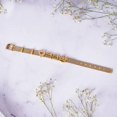 Bransoletka z grawerem pamiątkowym