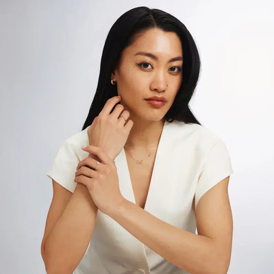 Złoty pierścionek Abella Maris