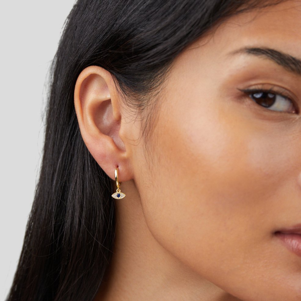 Kolczyki w kształcie oczu