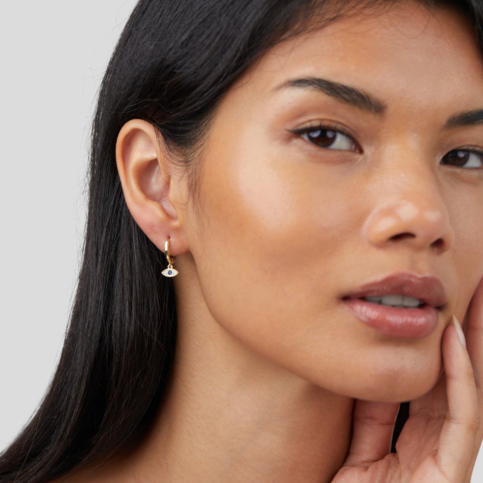 Kolczyki w kształcie oczu