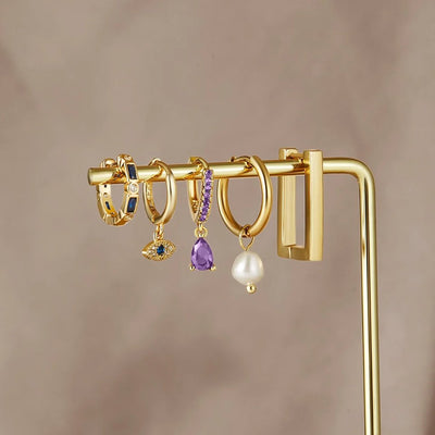 Kolczyki w kształcie oczu