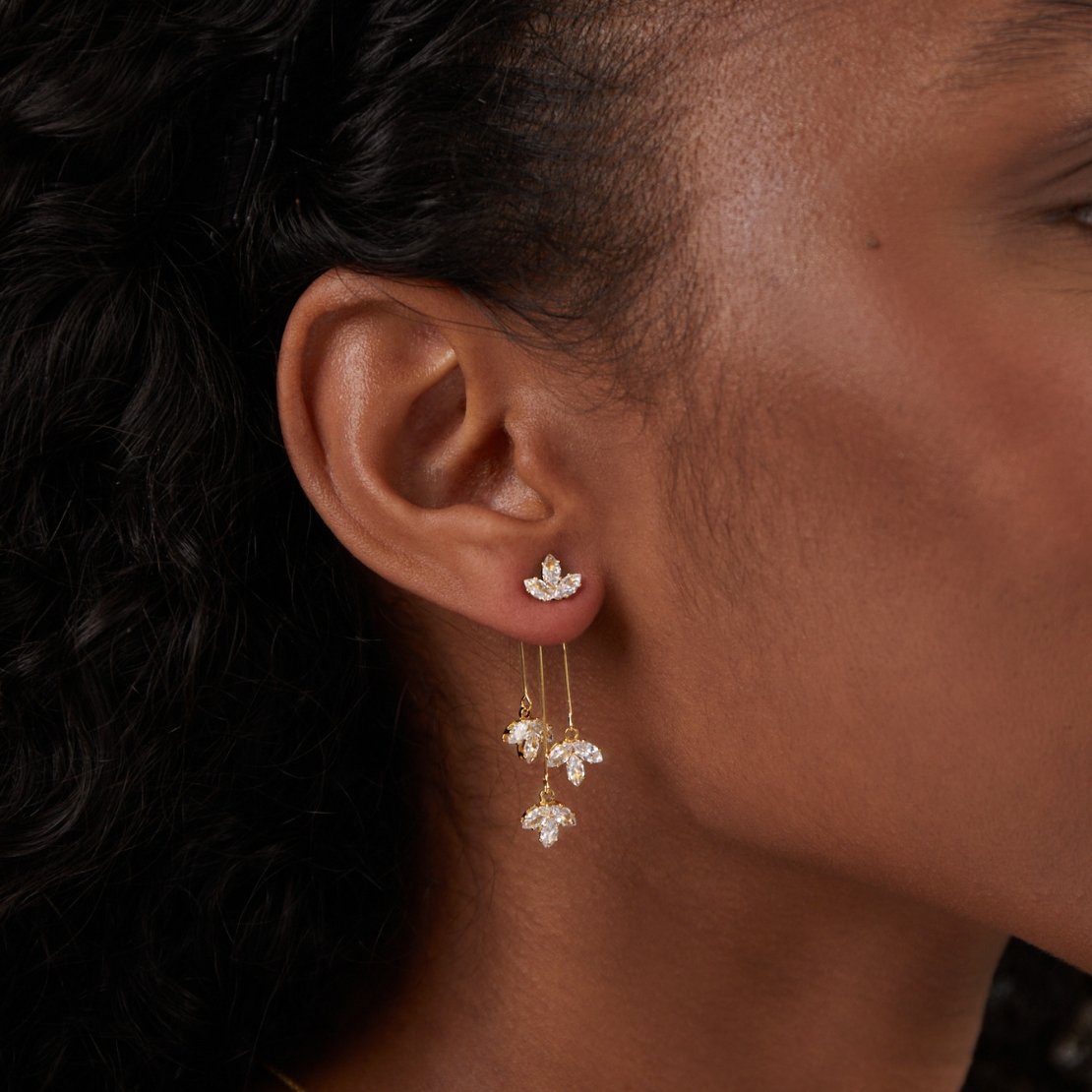 Stylowe Kolczyki Wodospady ZOFIA™