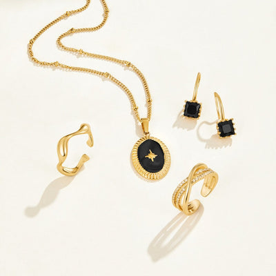 Zjawiskowe Wiszące Kolczyki Kryształowe